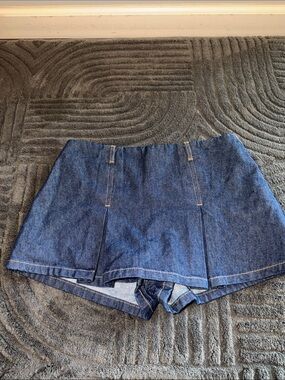 Divided Blue Denim Jean Shorts Skort